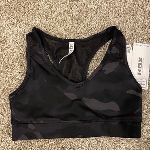 RBX Camo Sports Bra Size M